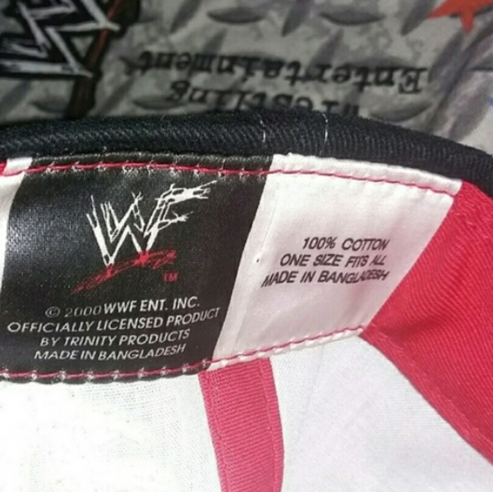 New 2000 The Rock WWF Attitude Hat WWE Vintage Cap - Picture 4 of 5
